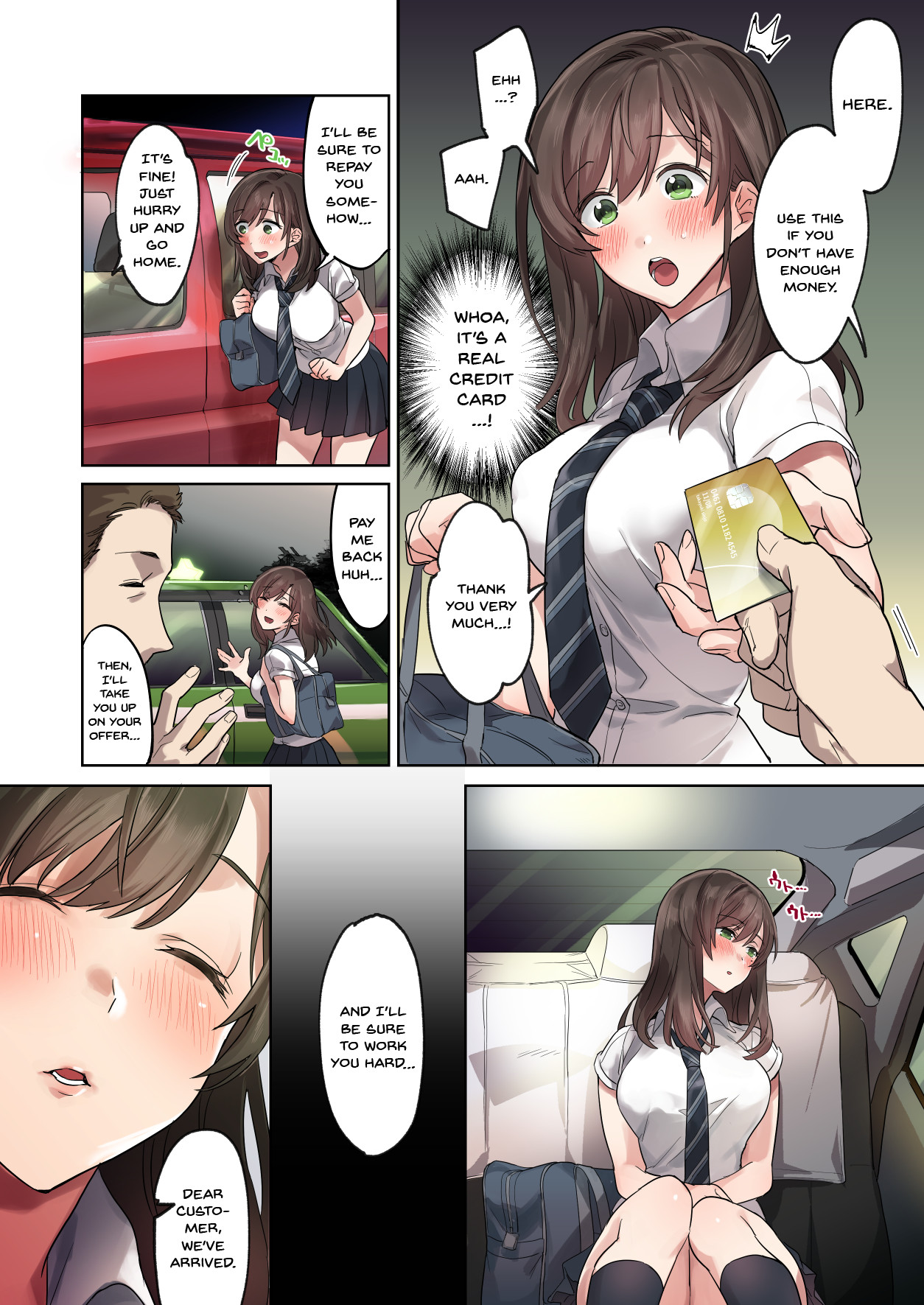 Hentai Manga Comic-The First Experience of A Student Part-Timer-Read-10